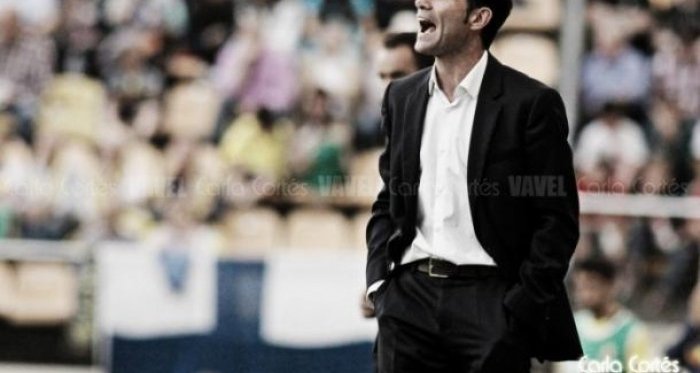 Marcelino durante un partido | Fotografía: Carla Cortés