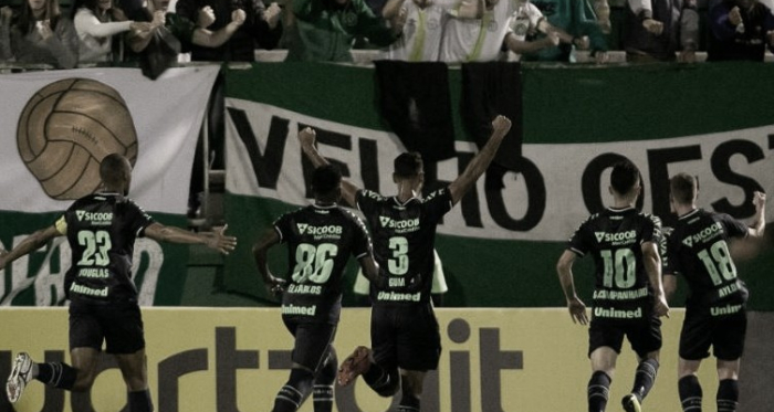 Com a vitoria por 1 a 0, a Chapecoense joga pelo empate na partida de volta. (Foto: Márcio Cunha / ACF)