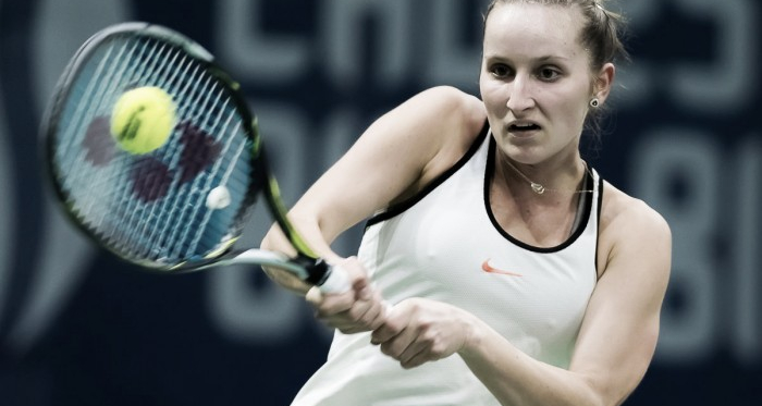 Marketa Vondrousova moves on to her first ever WTA quarterfinal | Photo: Jimmie48 Tennis Photography