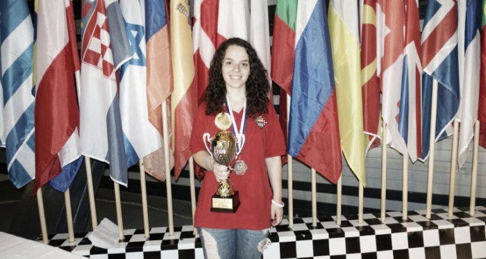 Marta García bronce en el europeo sub 18