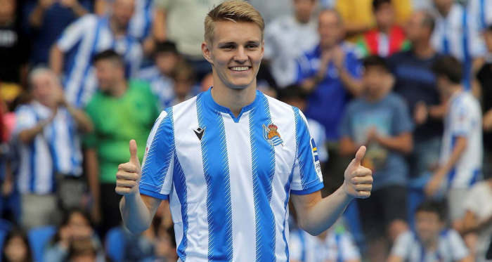 FOTO:ElConfidencial.com// Martín Odegaard se entrena a la par del grupo y está a las ordenes del míster Imanol Alguacil para ser convocado ante Real Madrid la siguiente Jornada
