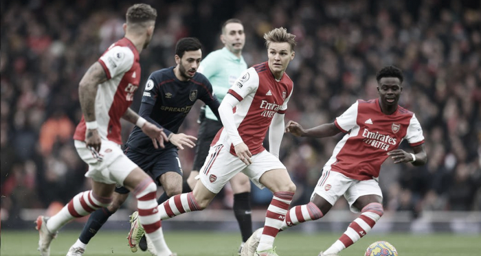 Zerados: Arsenal empata diante do Burnley e permanece sem vencer em 2022