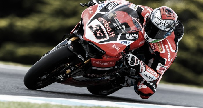 Melandri regresa a Superbikes con buenas sensaciones