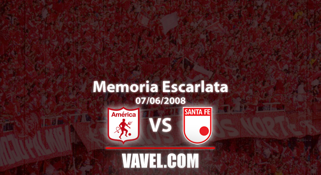 Memoria 'escarlata': última victoria de América ante Santa Fe en cuadrangulares