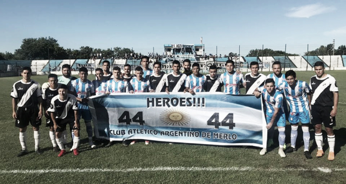 )Argentino Merlo. Lider de la Pimera D. (Foto: Facebook Oficial del club).