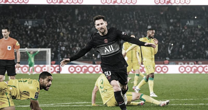Messi desencanta na Ligue 1, PSG vence Nantes e mantém larga vantagem na liderança