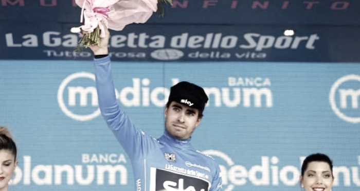 Mikel Landa irá subir ao pódio em Milão com a camisola de Rei da Montanha // Fonte: Cyclist.co.uk