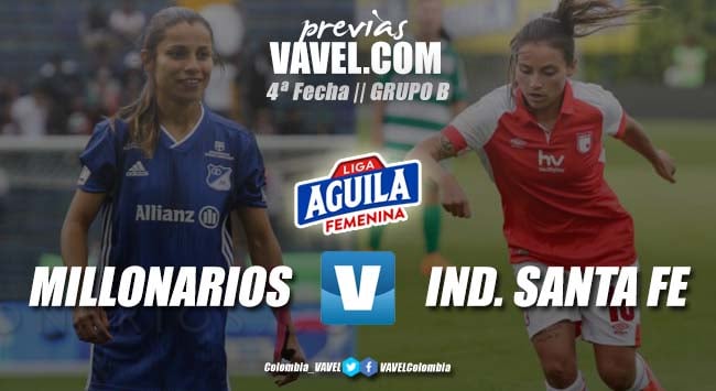 Previa Millonarios vs Santa Fe: por la revancha en el clásico femenino