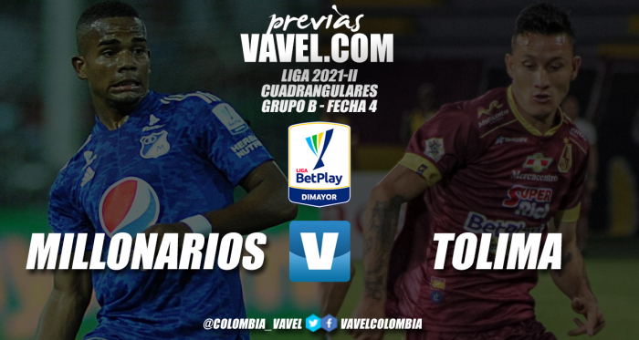 Previa Millonarios vs Deportes Tolima: duelo por el liderato del grupo B