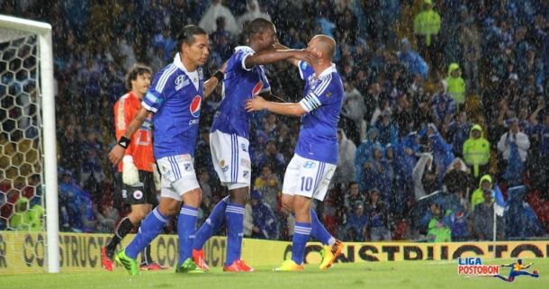 Millonarios sigue goleando en el campeonato