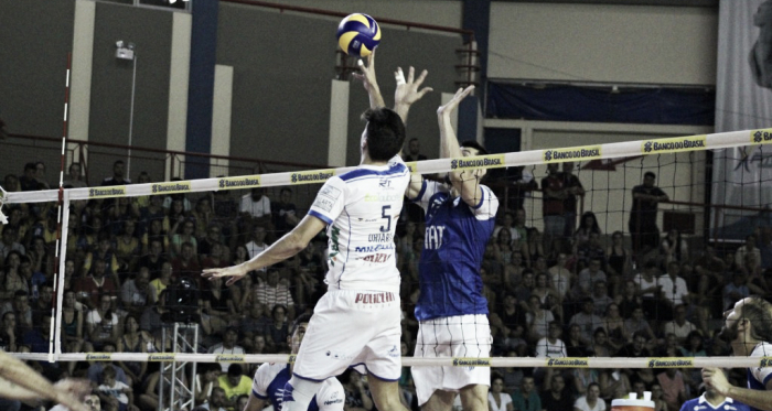 <div>Minas venceu o Taubaté no tie-break e avançou à final da Copa Brasil (Foto: Nilton Wolff)</div>