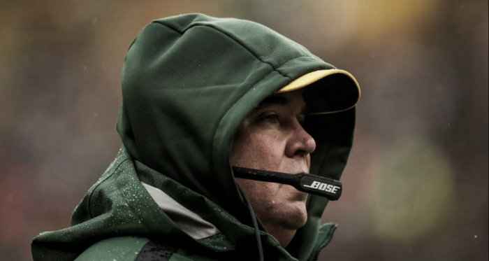 Mike McCarthy durante su ultimo juego en Green Bay después de 13 años (foto:www.packers.com)