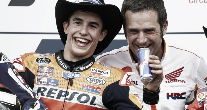 Marc Márquez: &quot;Estamos muy contentos de ir a Jerez con una pequeña ventaja&quot;