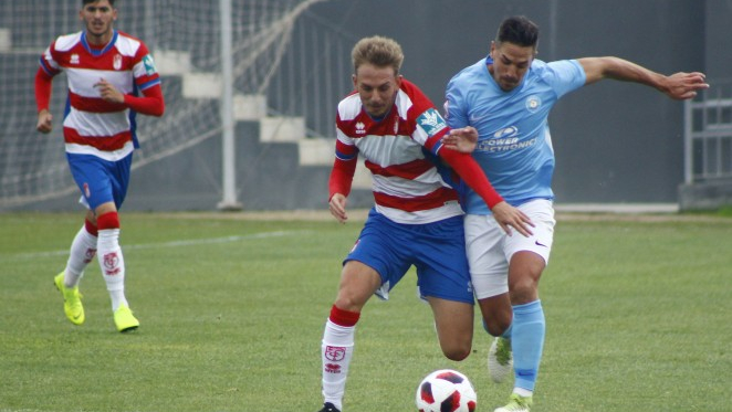 Morillo en el partido frente al Ibiza. Foto: Granada CF