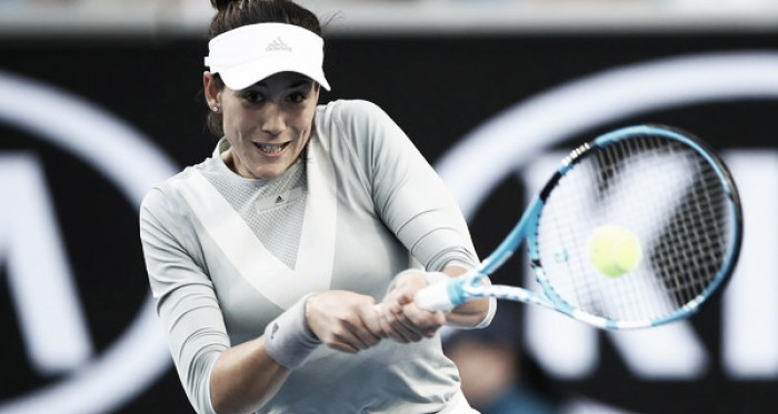 Garbiñe Muguruza: &quot;Me gustaría no tener que jugar vendada en todo el torneo&quot;