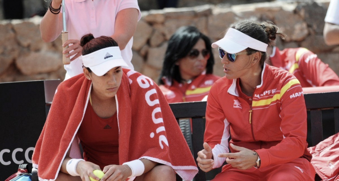 Garbiñe
Muguruza: "Al final de lo que se trata es de ganar"