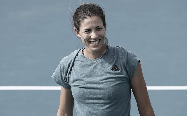 Garbiñe Muguruza ya se entrena en Monterrey, donde defiende título