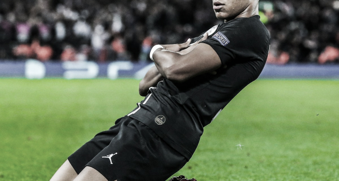 mbappe psg-stella rossa (fonte foto uefa champions league twitter)