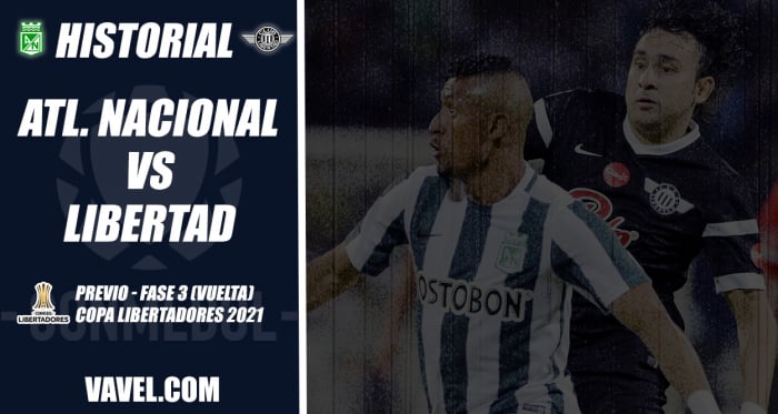 Historial Atlético Nacional vs Club Libertad: favorabilidad en casa para el 'verdolaga'