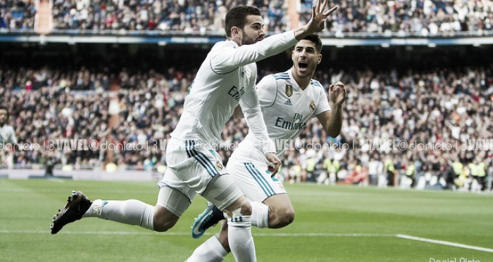 Nacho Fernández con el Real Madrid. Fuente: Daniel Nieto