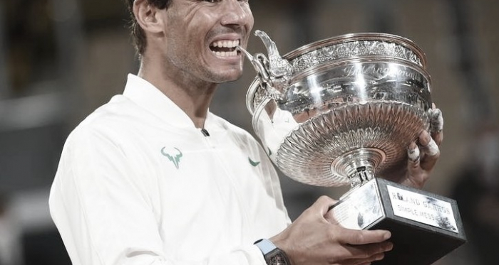 Nadal: “Significa mucho compartir este número con Roger”