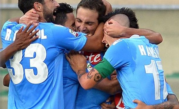 Live Slovan Bratislava - Napoli in Europa League
