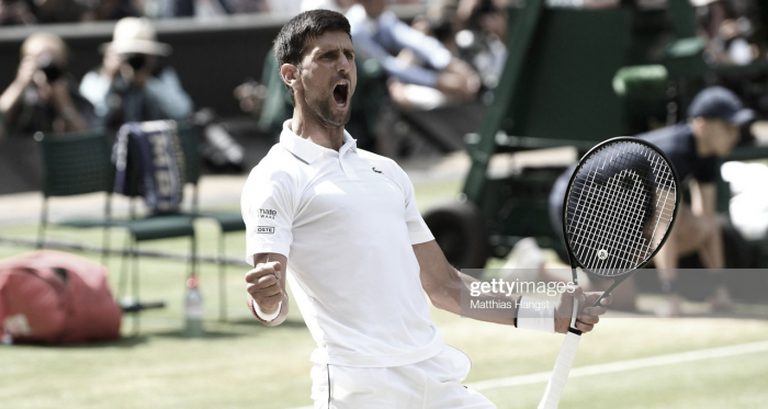 Djokovic alcanza su sexta final de Wimbledon tras derrotar a un muy combativo Bautista