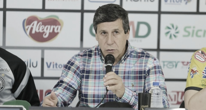 Álvaro Góes pede 'voto de apoio' da torcida do Operário para técnico Ricardo Catalá