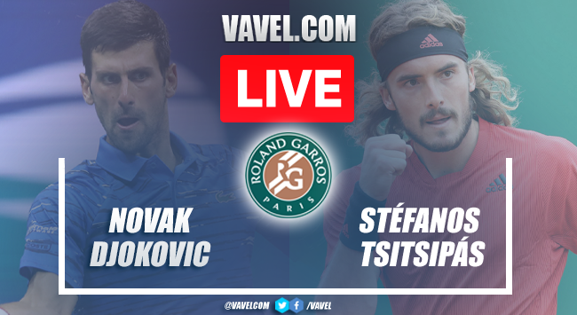 Highlights and Best Moments: Djokovic 3 -2 Tsitsipas in French Open final 2021
