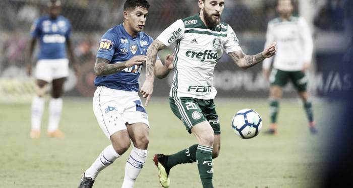 Lucas Lima pouco apareceu para o jogo (Foto: Divulgação/SE Palmeiras)