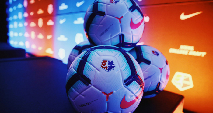 The 2019 NWSL game ball l Photo: Meg Linehan/ NWSL Media