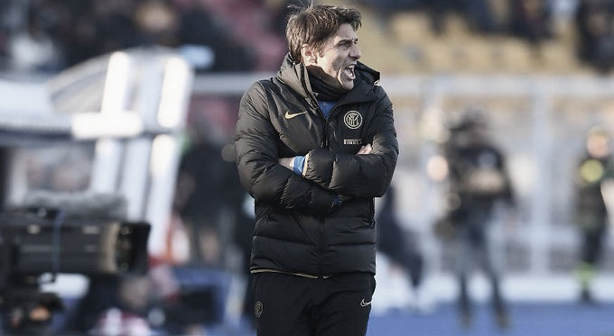 Antonio Conte en Via del Mare / Foto: Sitio web oficial Inter de Milán