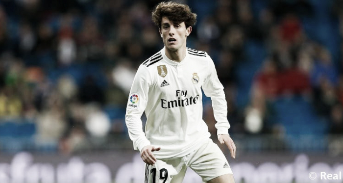 El lateral madridista en el partido (Foto: Real Madrid C.F)