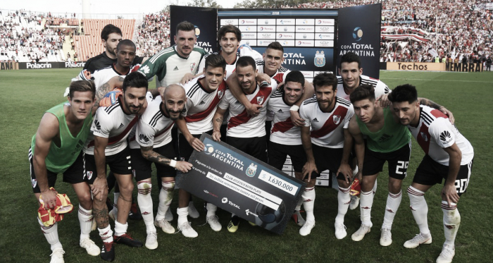 Este mismo plantel del Millonario, no pierde desde el 24 de febrero de este año. Foto: River Oficial.