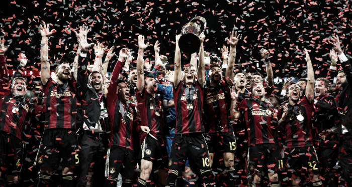Los rojinegros,campeones de la Copa MLS 2018 | Fotografía: Atlanta United FC 