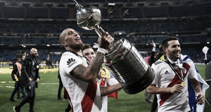 Maidana fue multicampeón con el Millonario. Ganó un total de 11 títulos. Foto: Web.