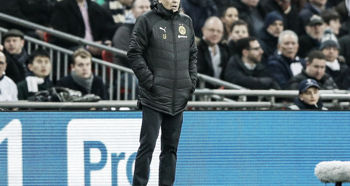Tottenham abriu vantagem de 3 a 0 no time alemão (Foto: Divulgação / BVB)