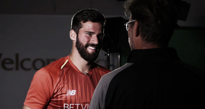 Klopp y Alisson se encuentran tras el fichaje. | Imagen: www.liverpoolfc.com