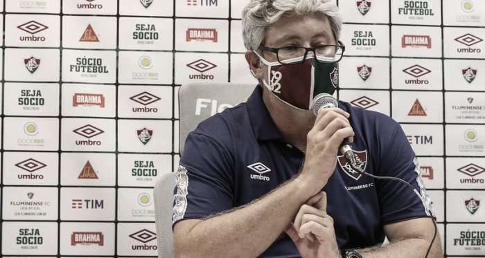 Odair Hellmann analisa desempenho do Fluminense em empate: “Jogo
disputado e de poucas chances”