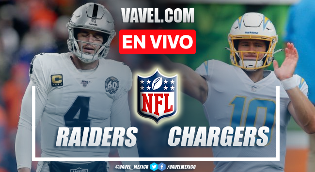 Resumen y anotaciones del Raiders 14-28 Chargers en NFL 2021