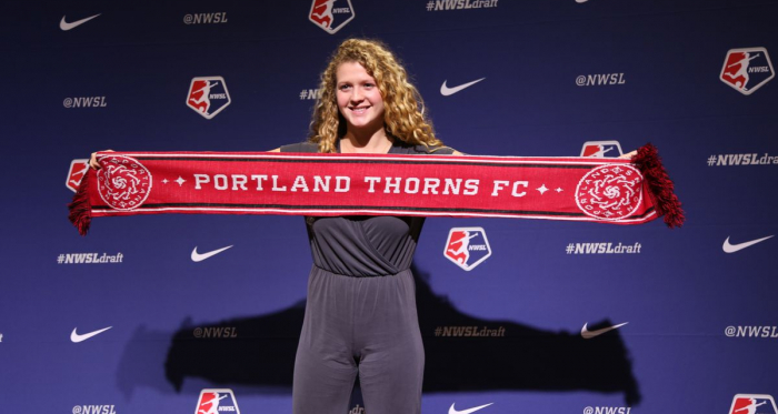 Portland Thorns FC selected Emily Ogle from Penn State | Photo: Kayla Knapp/Thorns FC 