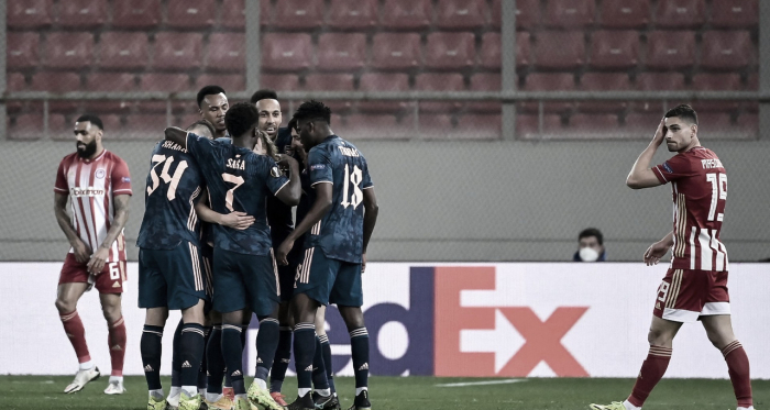 El Arsenal muestra una versión arrolladora en Grecia