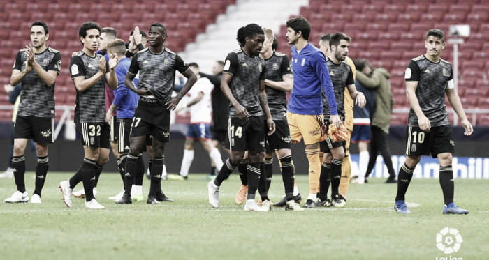 El Oviedo perdió ante el Rayo Majadahonda. | Foto: LaLiga