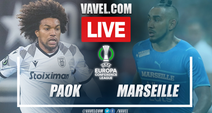 Highlights and goal: PAOK 0-1 Marseille in Europe Conference League 2021-22.