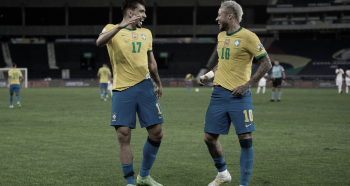 Brasil supera preparação tumultuada e atuações irregulares para chegar à final da Copa América 2021