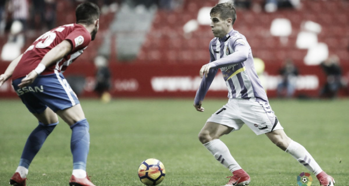 El Real Valladolid se lleva los duelos en casa ante el Sporting de Gijón