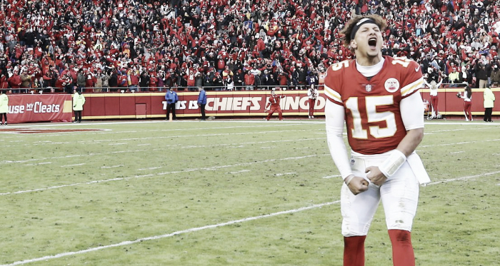 Patrick Mahomes, lider de los Kansas City Chiefs (foto Kansas City Chiefs)