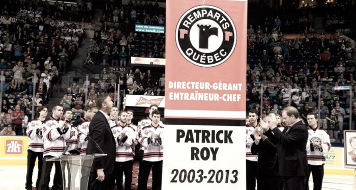 Patrick Roy regresa a Quebec Remparts
