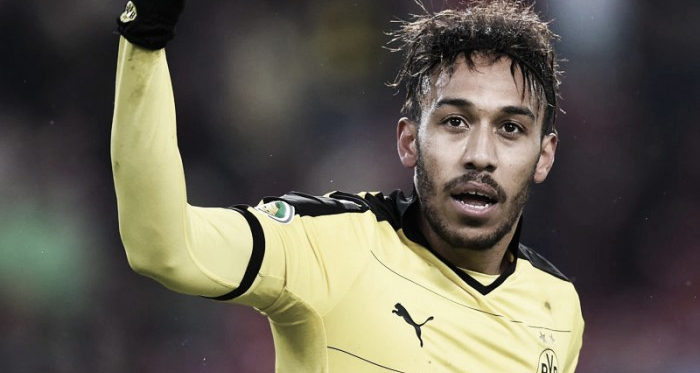 Aubameyang happy with Borussia Dortmund