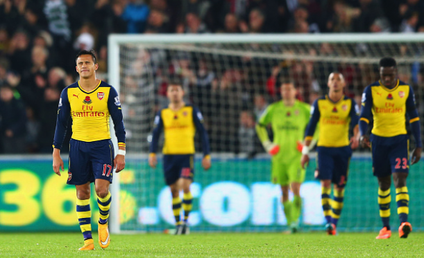 Swansea 2-1 Arsenal: Arsenal Player Ratings